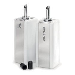 Blomus 63414 Ramo Oil and Vinegar Set - Oil And Vinegar Dispensers