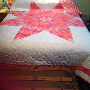Free motion quilting
