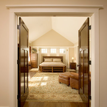 Master Bedroom Suite with Vaulted Ceiling
