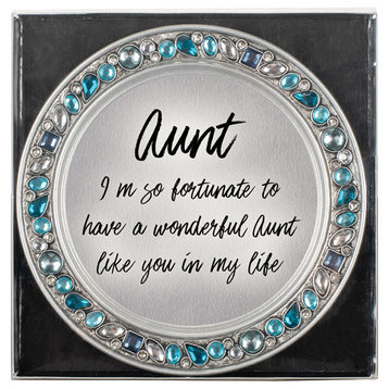 Aunt Teal Jeweled