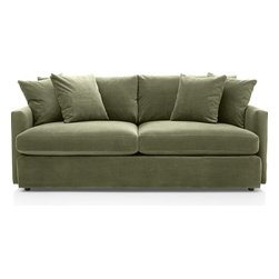 Crate&Barrel - Lounge II 83" Sofa (View) - Indoor Chaise Lounge Chairs