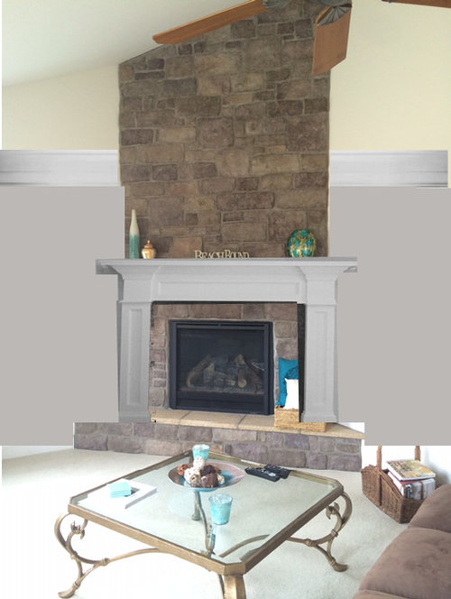 Stone Fireplace Trim Molding