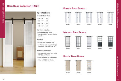 Double Barn Door Collection