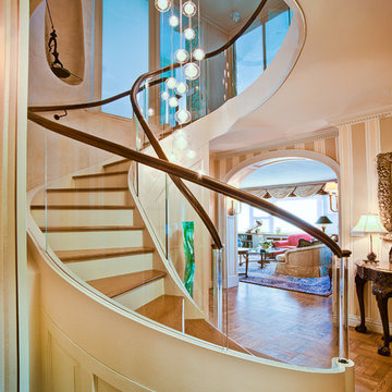 Glass Railing Staircases