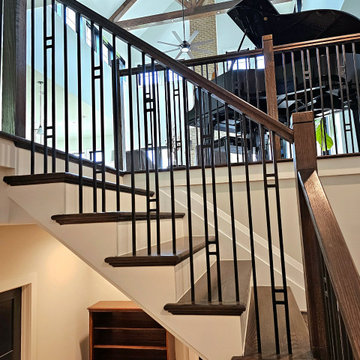 Project #109 | U-Shaped Stairs in Countryside Retreat