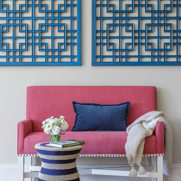 Classic Graphic Sitting Area - Kentfield