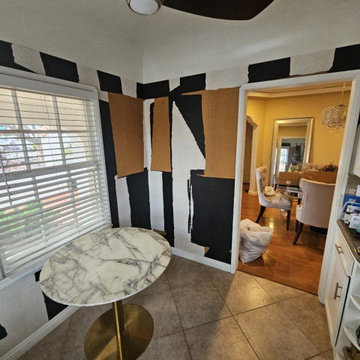 Wallpaper installation Dining Room in Austin