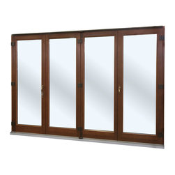 Breeze Panel Folding Glass Wall - Interior Doors