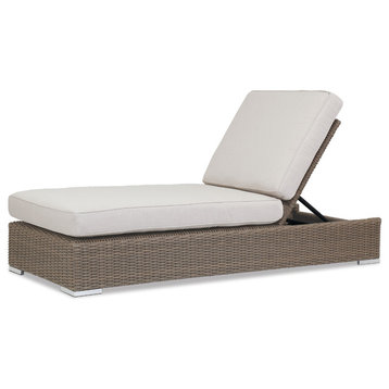 Sunset West Coronado Adjustable Chaise With Cushions, Cushions: Canvas Granite