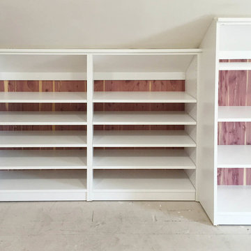 Master Closet in Renovated Attic