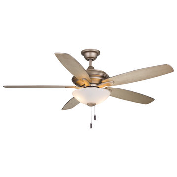 Modelo 52" Ceiling Fan, Iced Gold