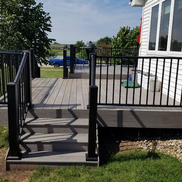 Timbertech Deck with 2 Outdoor Living Areas
