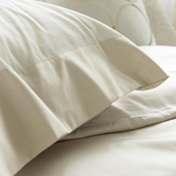 Silky 600 Thread Count Cotton Sateen Dune - Bed Pillows