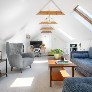 Project 3759-1 Mid-Century Modern Attic and Bath in Arden Hills