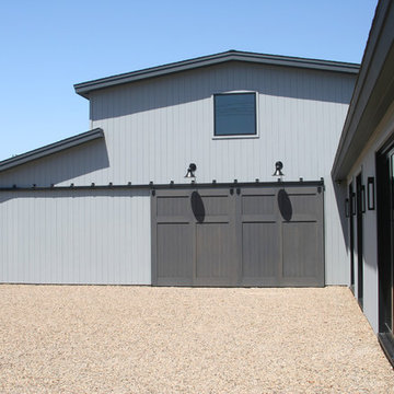 Custom Showcar Barn & 2nd Dwelling Ranch House Addition