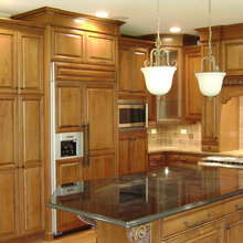 Maple cabinets