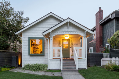This is an example of an eclectic exterior in Seattle.