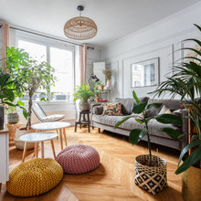 Houzz Tour: A Gorgeous Parquet Floor is Reinstated in a City Flat