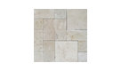 Tuscany Beige Tumbled Hardscaping Pavers, Travertine, Tumbled, 8"x16", 10 Pieces