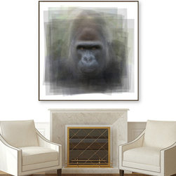 Gorilla Portrait Artwork - Fine Art Prints