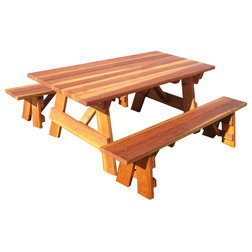 Transitional Outdoor Dining Sets by Best Redwood