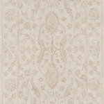 Momeni - Momeni Cosette Hand Tufted Traditional Area Rug Beige 2'3" X 8' Runner - The intricate ornamentation of this traditional area rug is rich with regal embellishment. Moroccan-inspired arabesques and medallions recall the repeating patterns of antique encaustic tiles, filling the floor with captivating designs that are beautiful to behold. Hand-tufted construction enhances the artisanal beauty of each floorcovering with an enduring quality woven from natural wool fibers.