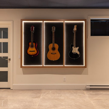 Salle de musique élégante