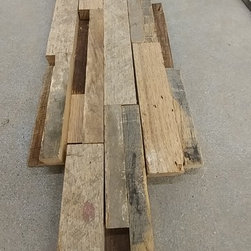 Back splash tile! Reclaimed barn wood tile. - Mosaic Tile