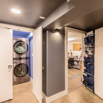 Sunnyside Eclectic Basement Remodel