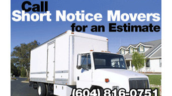 Short Notice Moving Company