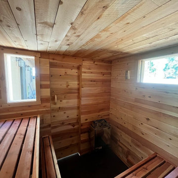 Backyard Sauna - South Lake Tahoe California