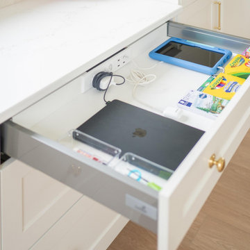 Kitchen In-Drawer Charging Outlets