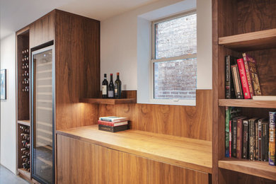 Trendy home design photo in Chicago