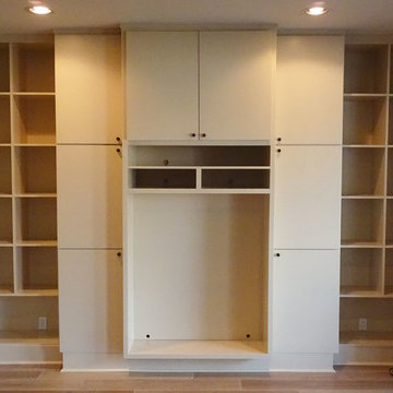 Wall unit restauration on site