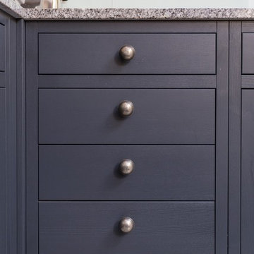 Milton In-Frame Kitchen in Charcoal and Partridge Grey
