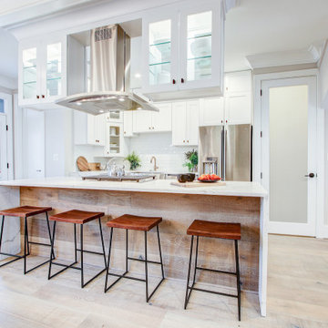 Kitchen Remodel With Cooking & Dinning Space,Cabinet Space With Sink,Buchanan