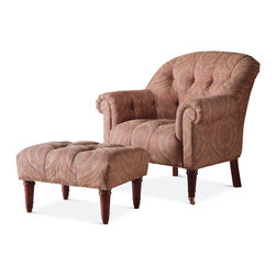 Tufted Barrel Chair - Baker Furniture - Armchairs And Accent Chairs