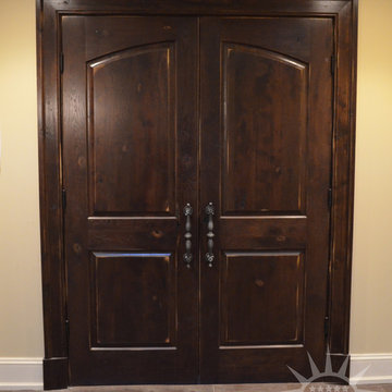Common Arch Double Doors