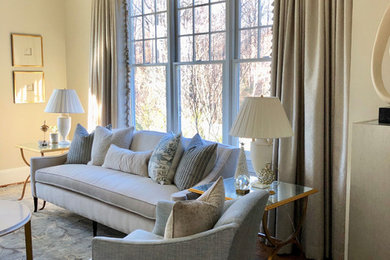 Example of a living room design in DC Metro