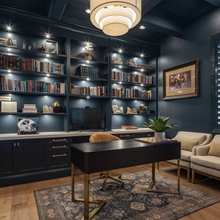 Den And Library Wall