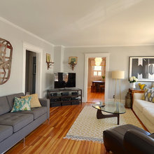 grey living room