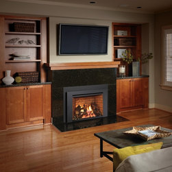 FireplaceX by Travis Industries - FireplaceX 616 GreenSmart with Remote Gas Insert - Indoor Fireplaces