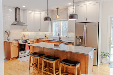 Example of a kitchen design in Other