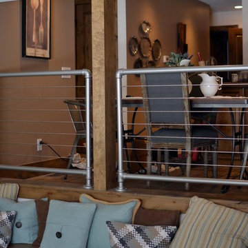 Interior - Horizontal Steel Railing Systems