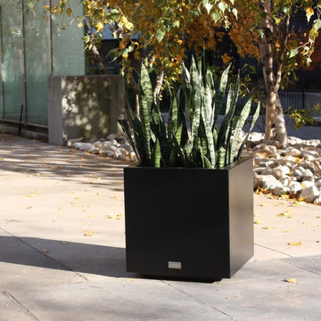 Metallic Series - Cube Planter