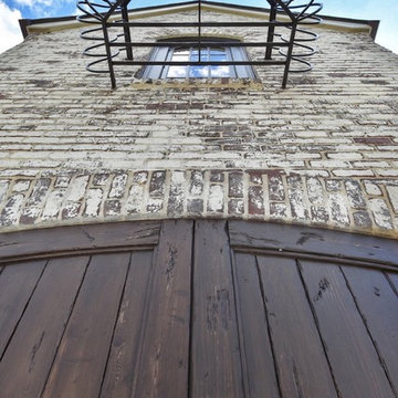 French Country Estate Lime Wash and Marmorino Plaster