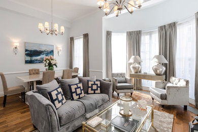 Design ideas for a living room in London.