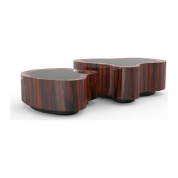 WAVE PAU SANTO Center Tables - Coffee Tables