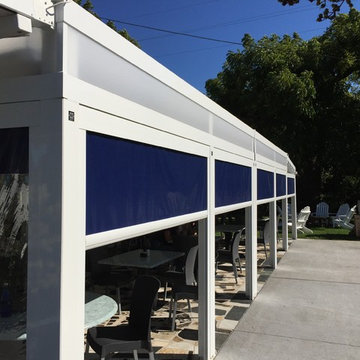 Retractable Restaurant Pergola - East Marion, NY