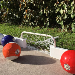SoccerPool game table, White/Tan - Backyard Play